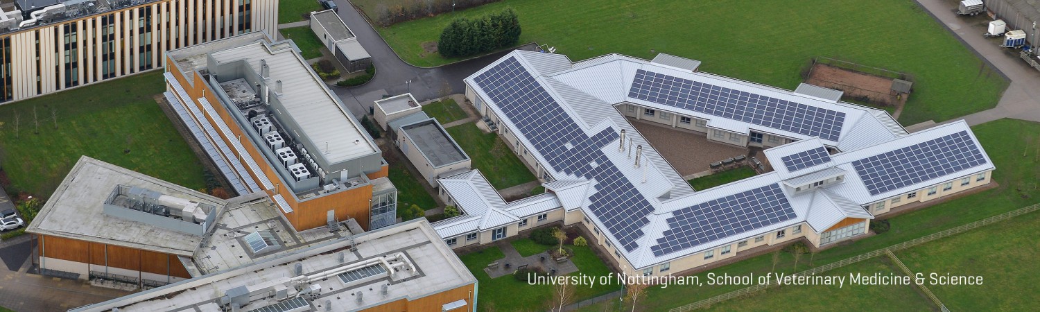 Solar panels on the University of Nottingham for Public Sector