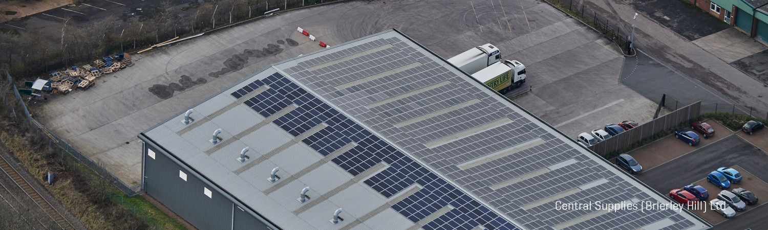 Solar Panels on a Logistics Company